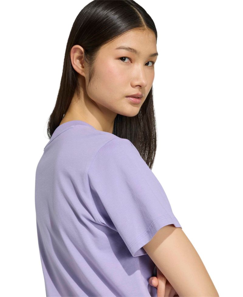 Plus Size Short-Sleeve Cotton Crewneck Logo T-Shirt