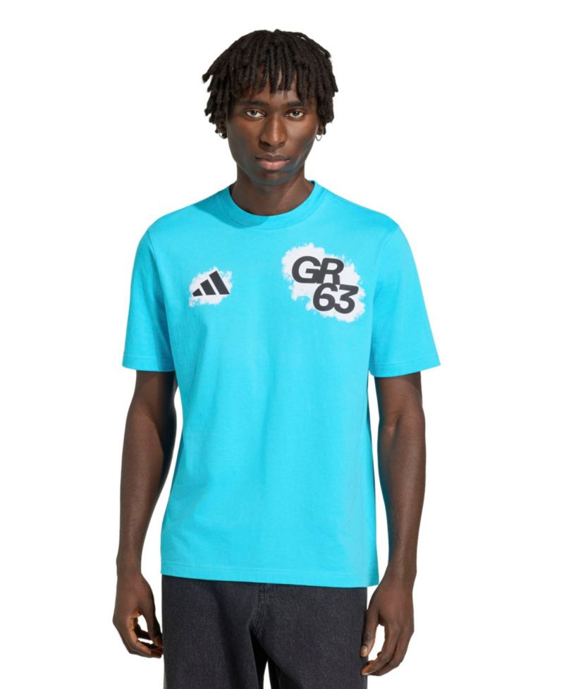 Men's George Russell Blue Mercedes-AMG Petronas F1 Team Name & Number T-Shirt