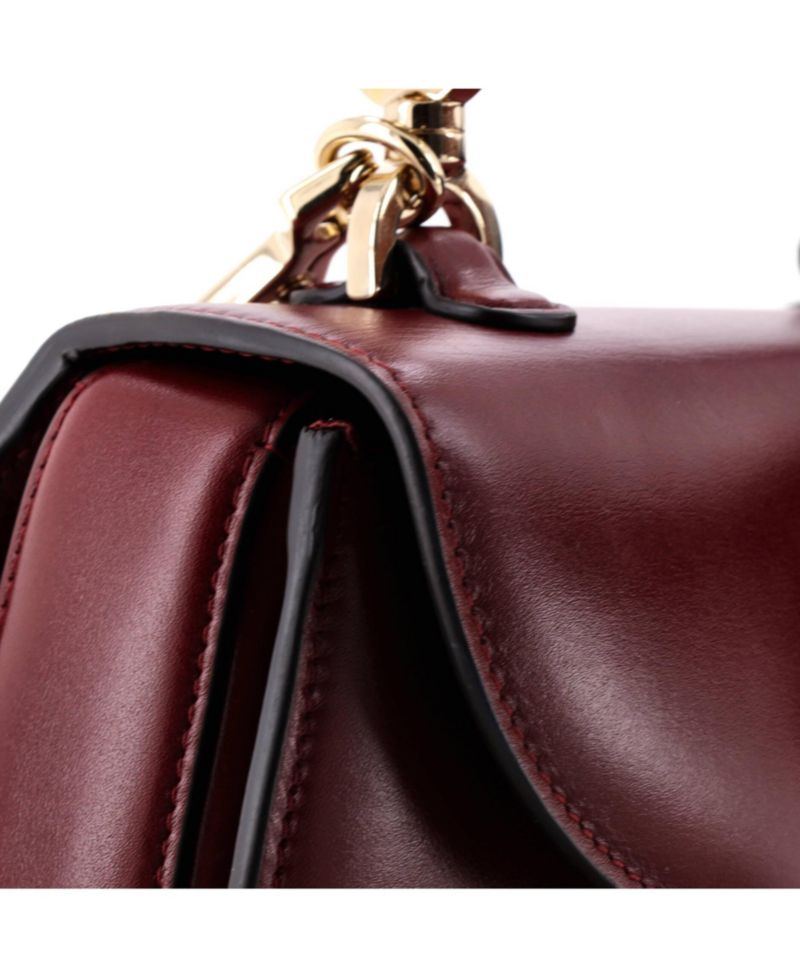 Small Bamboo 1947 Top Handle Bag Leather