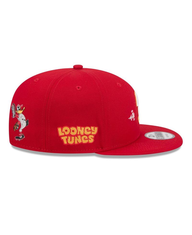 Men's Red Philadelphia Phillies Looney Tunes Daffy Duck 9FIFTY Snapback Hat