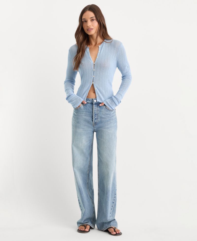 Women's Long-Sleeve Cardigan