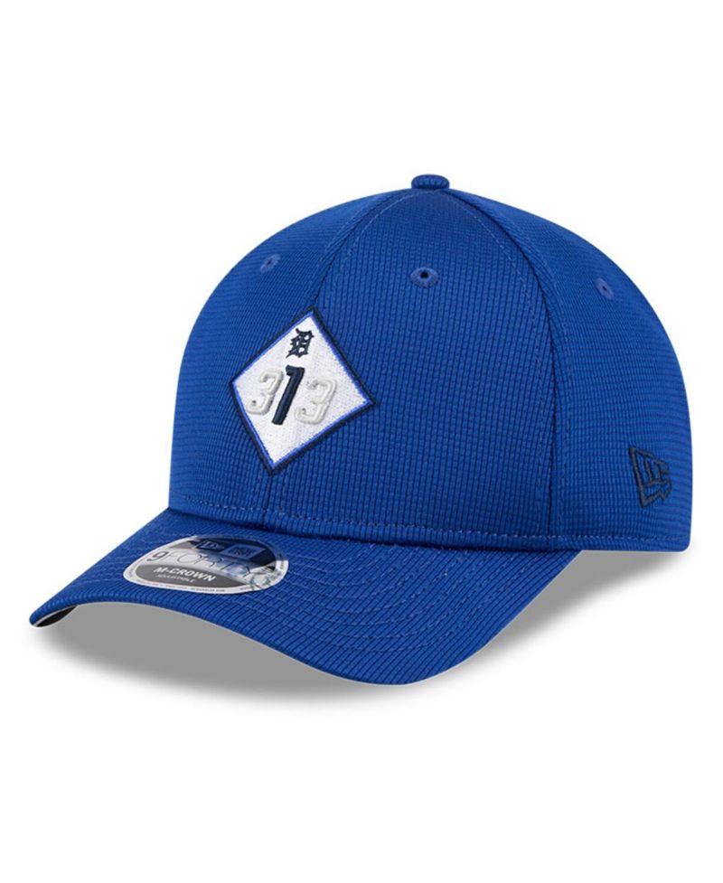 Men's Blue Detroit Tigers City Connect Batting Practice 9FORTY M-Crown Adjustable Hat