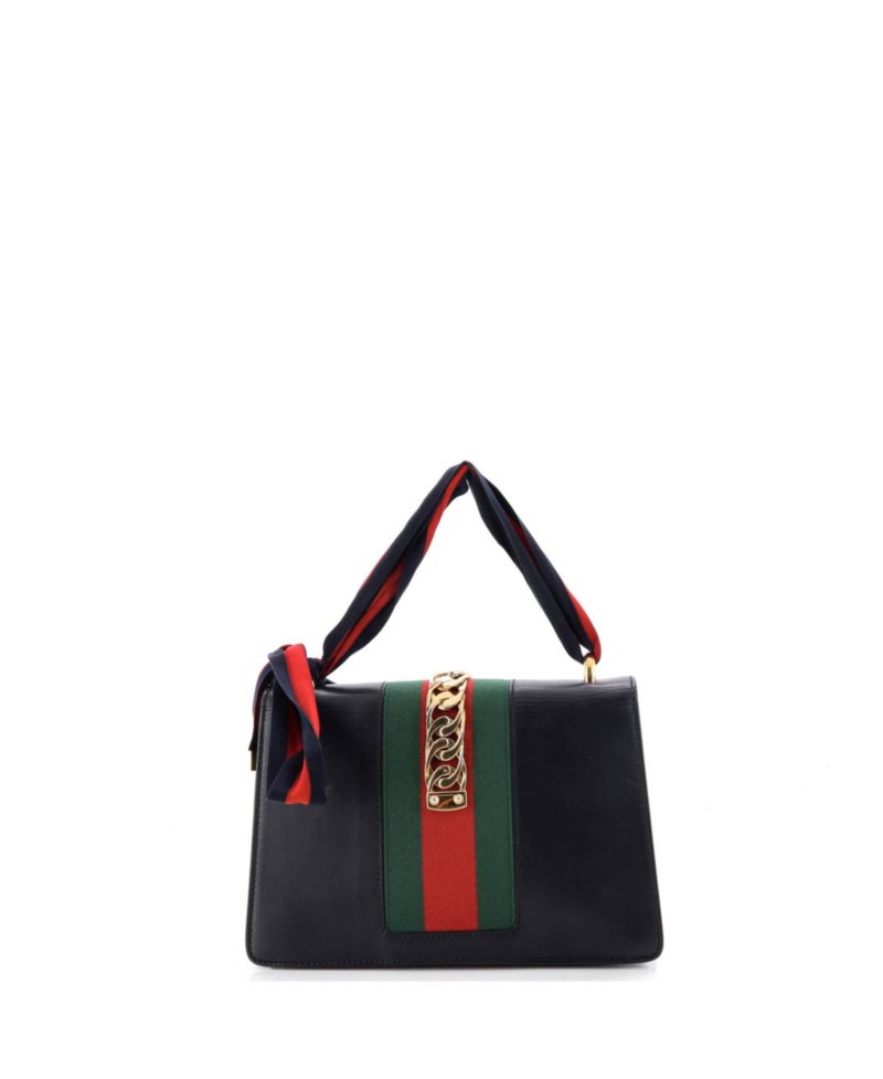 Small Sylvie Shoulder Bag Leather