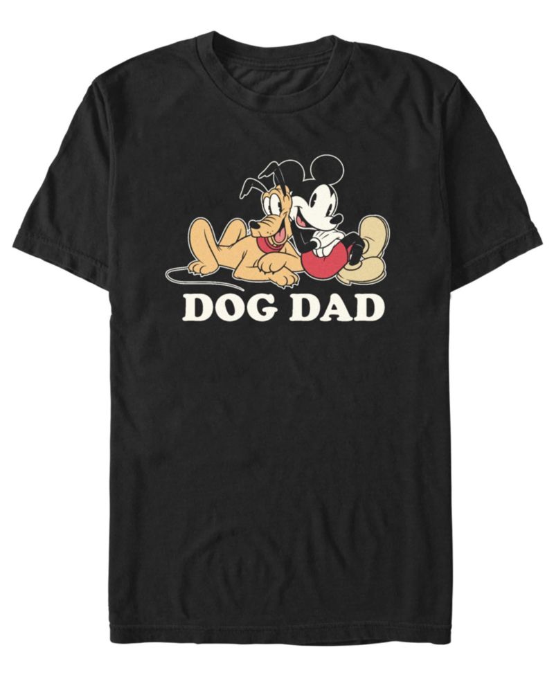 Men's Mickey Dog Dad Short-Sleeve T-Shirt