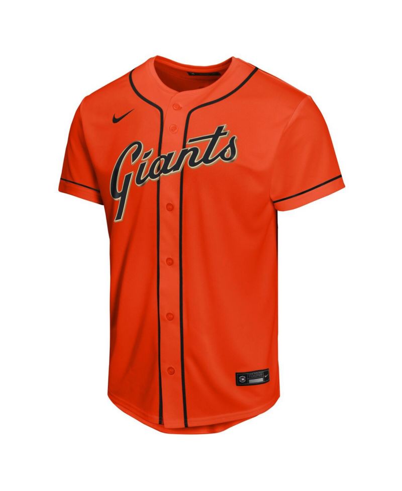 Big Boys and Girls Jung Hoo Lee Orange San Francisco Giants Alternate Replica Jersey