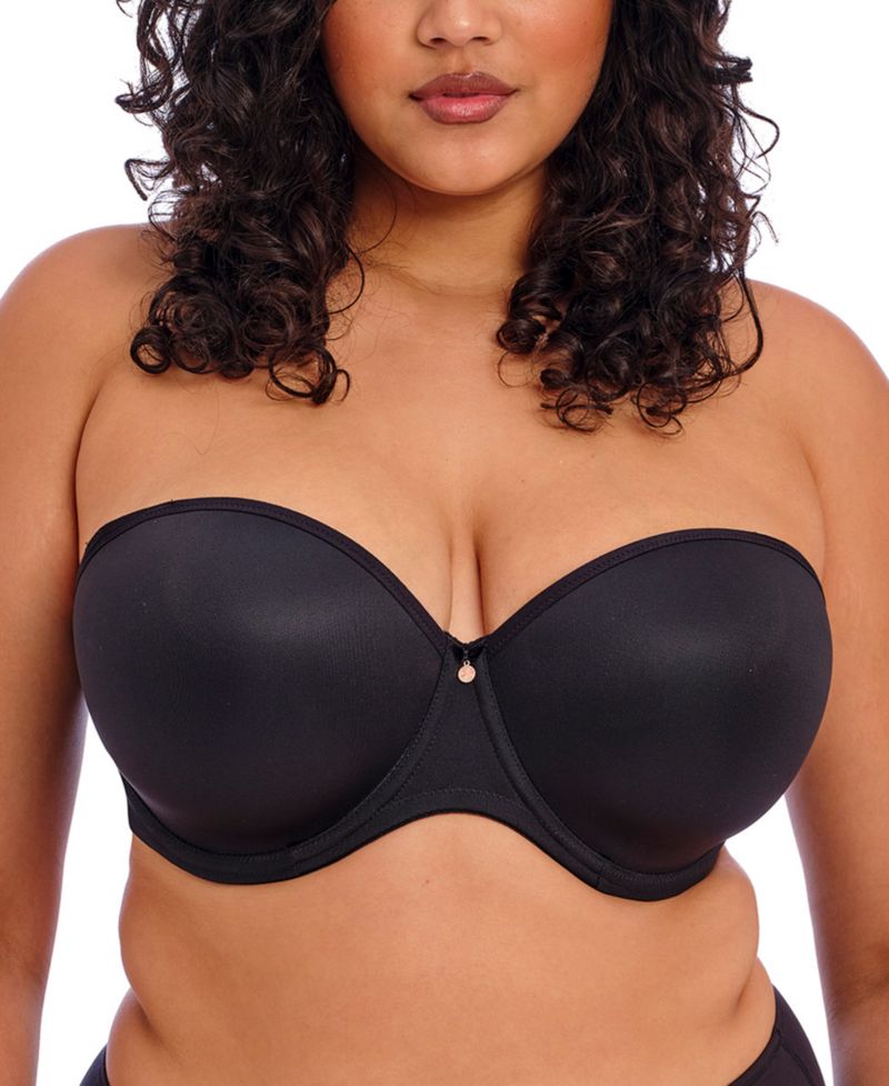 Women's Plus Size Smooth Underwire Molded Strapless Bra EL4300