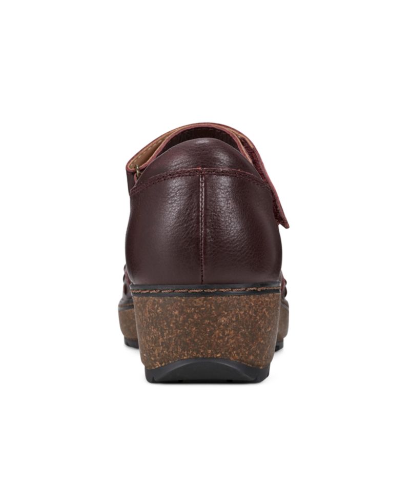 Women's Kalece Leather Stitched Mary Jane Flats