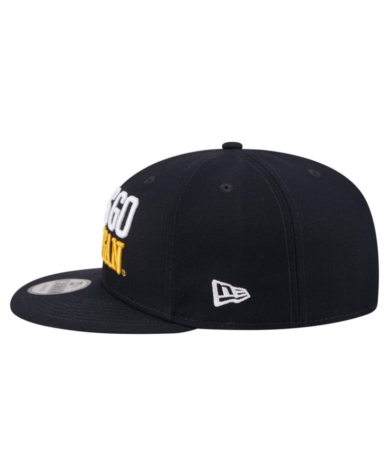 Men's Navy Michigan Wolverines Go Team 9FIFTY Snapback Hat