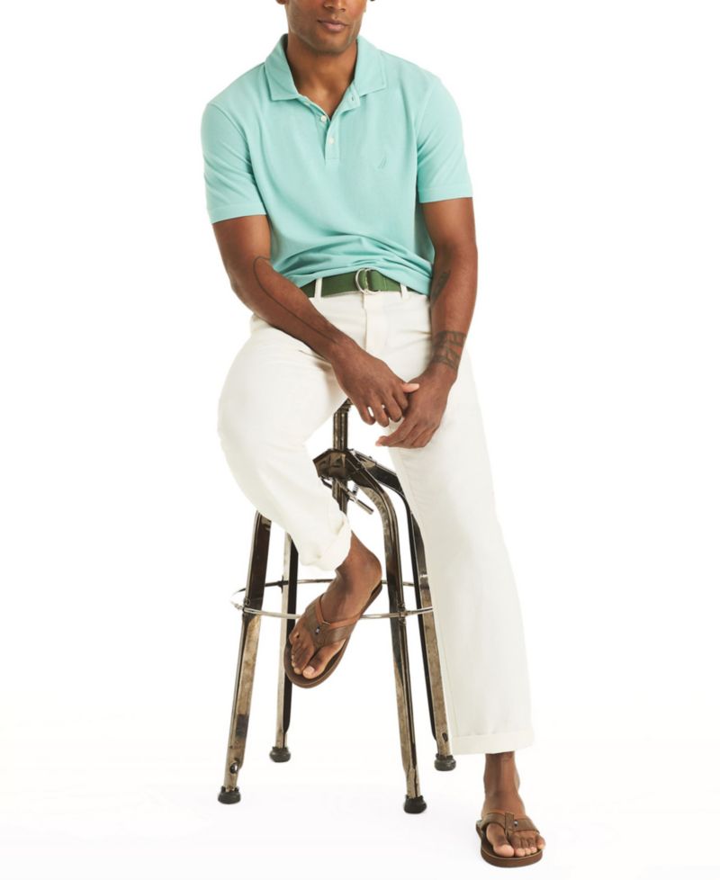 Men's Classic-Fit Garment Dyed Polo Shirt