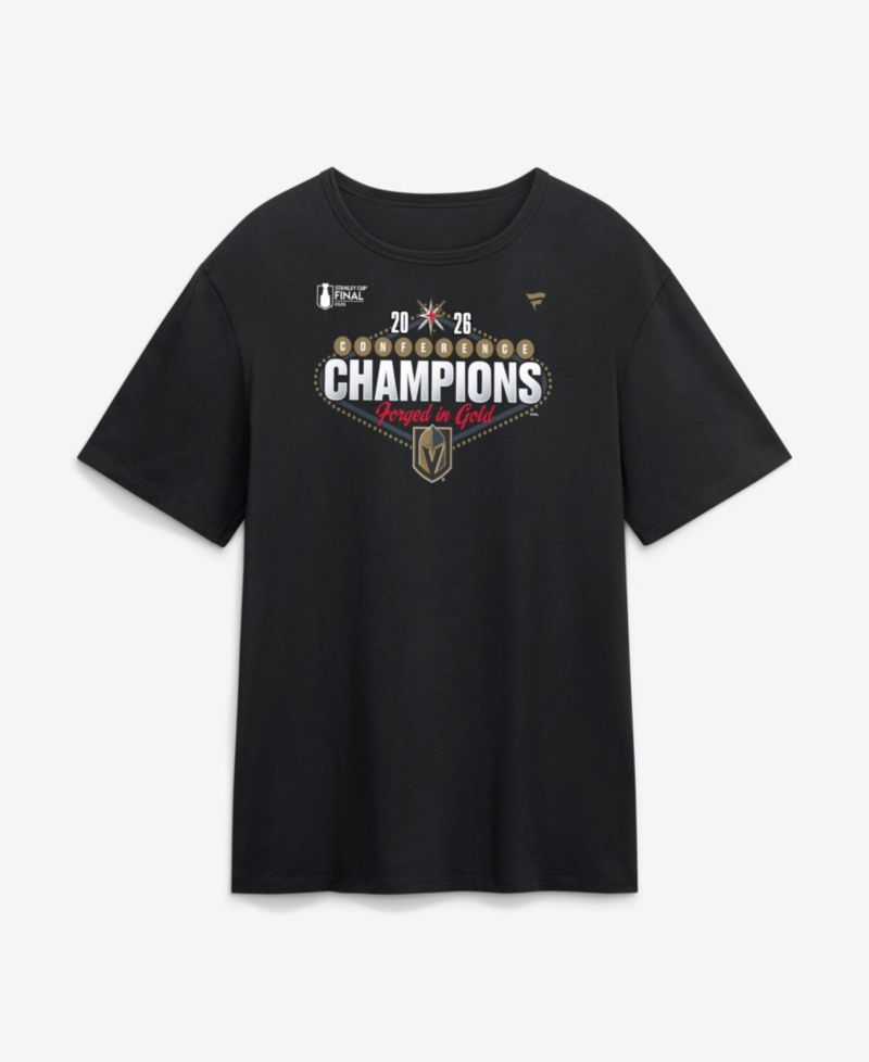 Men's Black Vegas Golden Knights 2026 NHL Western Conference Champions Hometown T-Shirt