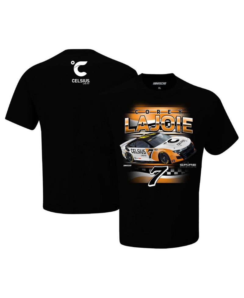 Men's Black Corey LaJoie Celsius Car T-shirt