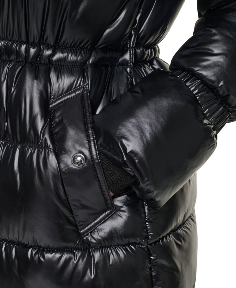 Women's Hooded-Anorak Maxi Puffer Coat