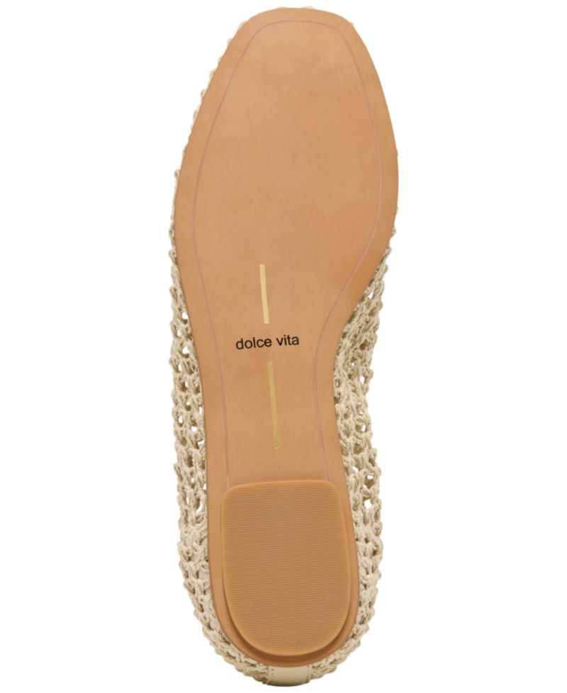 Women's Kaylyn Bow Tie Knit Slip-On Ballet Flats