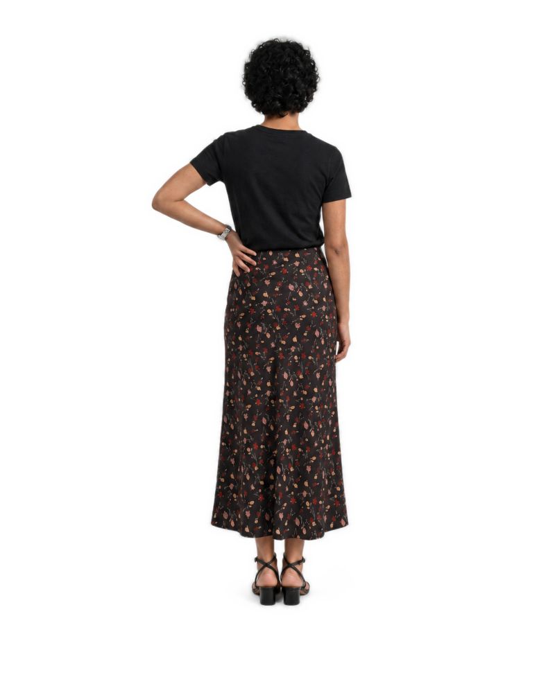 Women's Floral Maxi Skirt