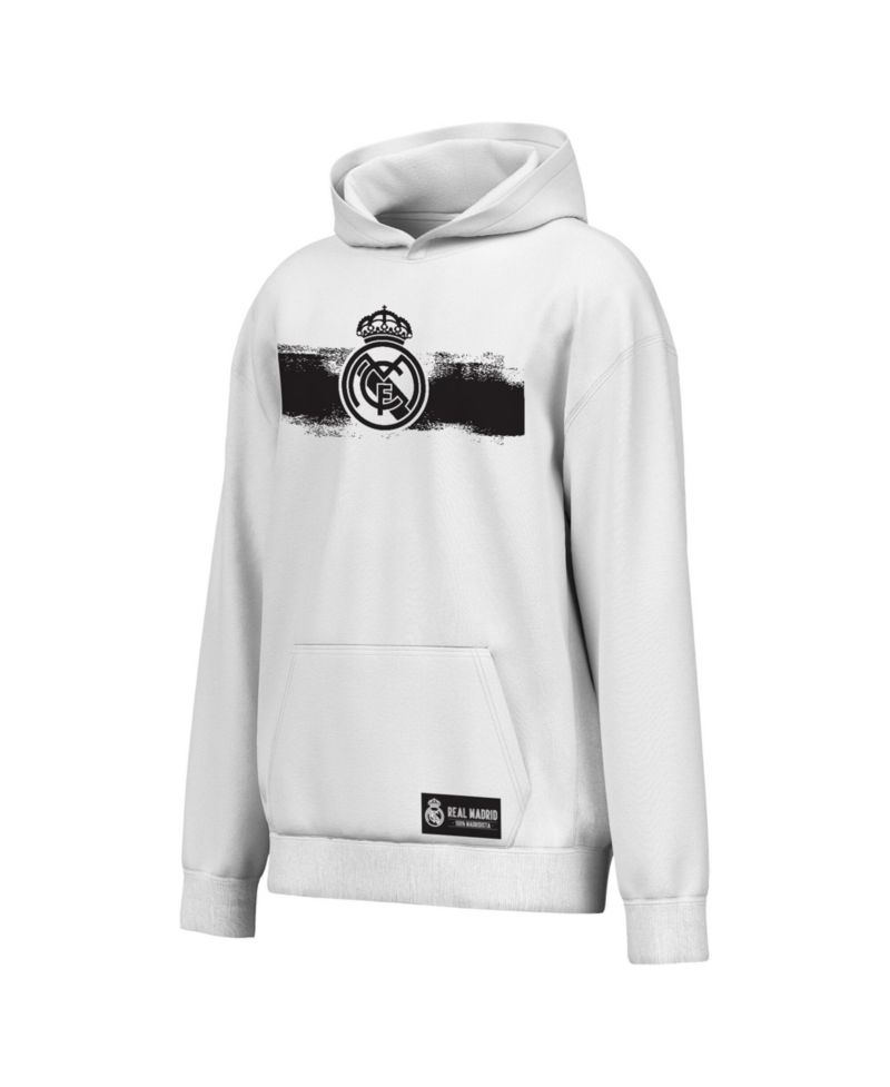 Men's White Real Madrid Chant Hoodie