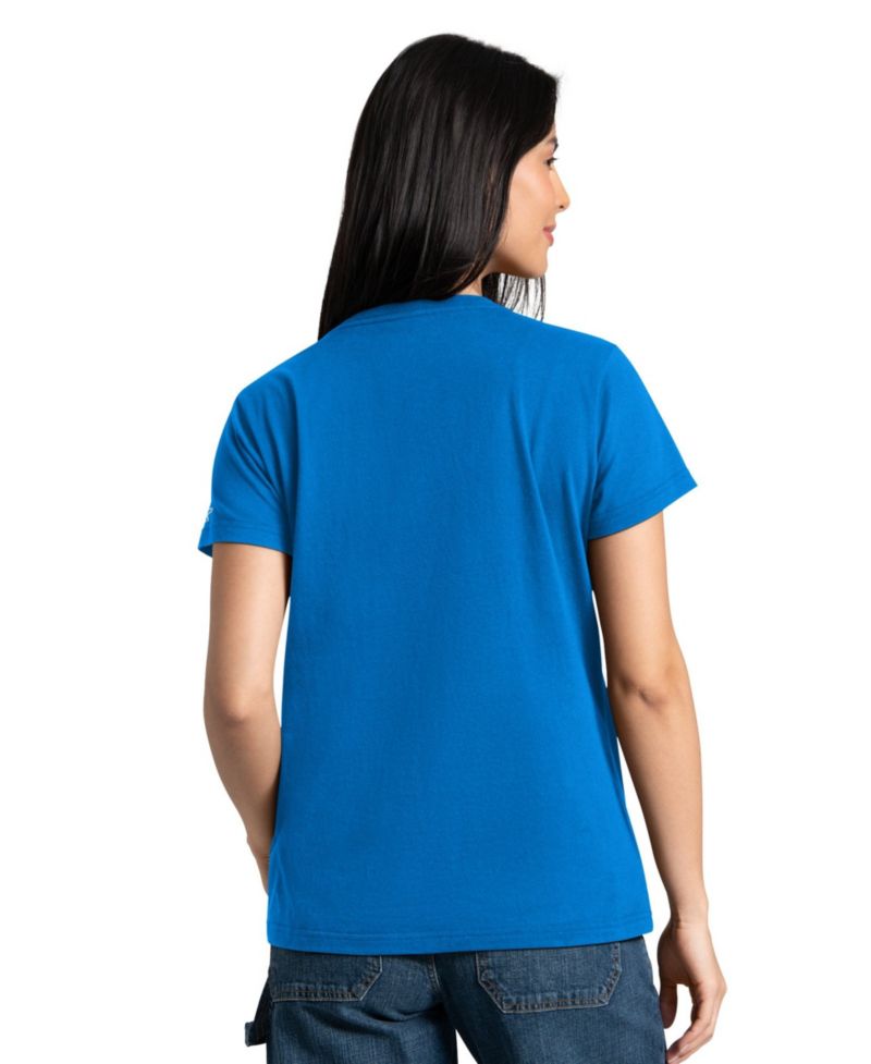 Women's 2-Piece Detroit Lions Screen Print Graphics T-Shirts Set