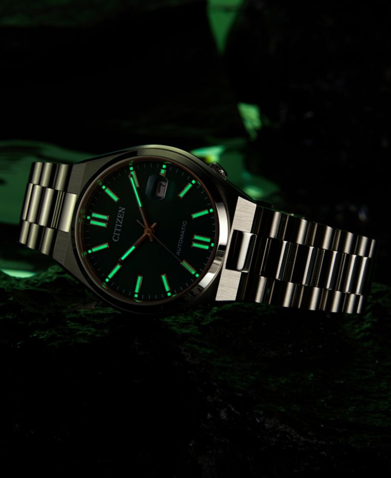 Men's Tsuyosa Automatic Stainless Steel Bracelet Watch 40mm