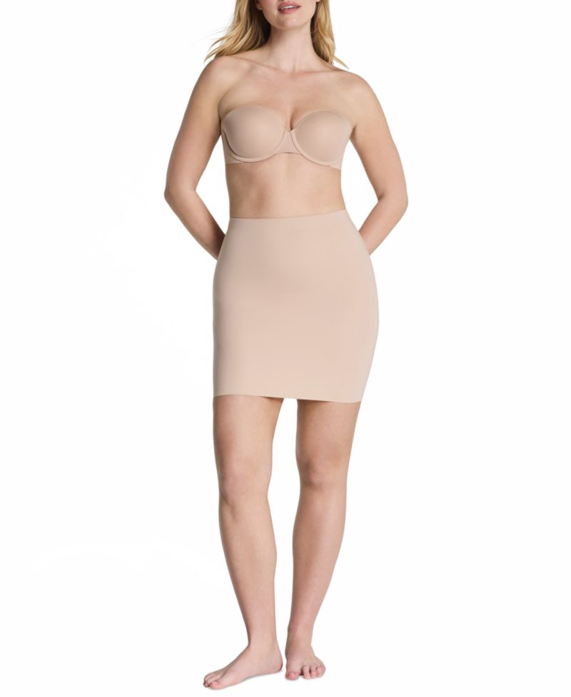 Women's Suit Your Fancy Pull-On Strapless Tummy Control Half Slip