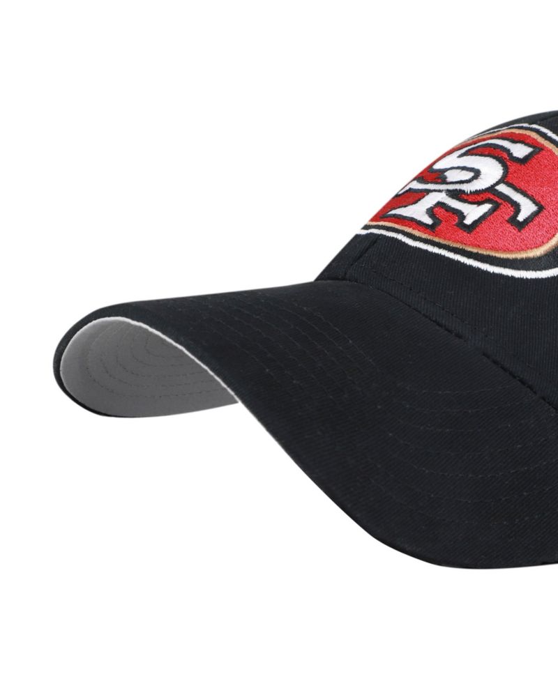 Big Boys and Girls '47 Black San Francisco 49ers MVP Adjustable Hat