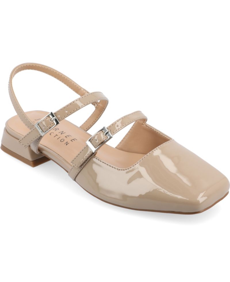 Women's Gretchenn Multi Strap Mary Jane Slingback Flats