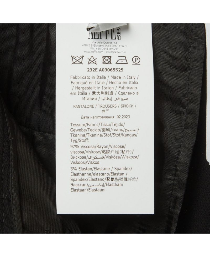 Women's Crepe Straight Leg Trousers