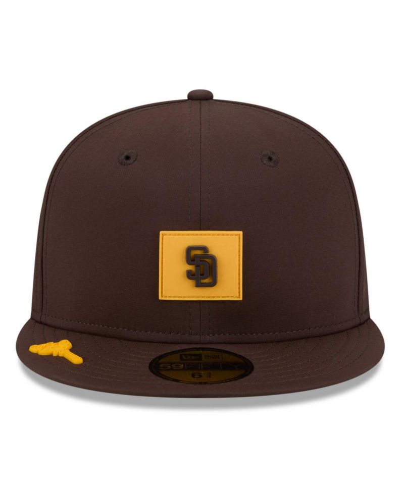 Men's Brown San Diego Padres 2026 Clubhouse 59FIFTY Fitted Hat