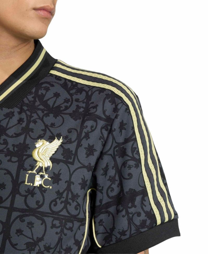 Men's and Women's Liverpool Lifestyler Short-Sleeve V-Neck Jersey