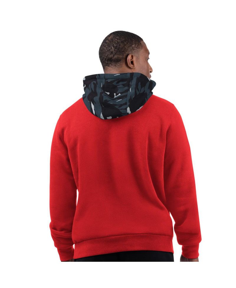 Men's Red Kansas City Chiefs Thursday Night Gridiron Pullover Hoodie