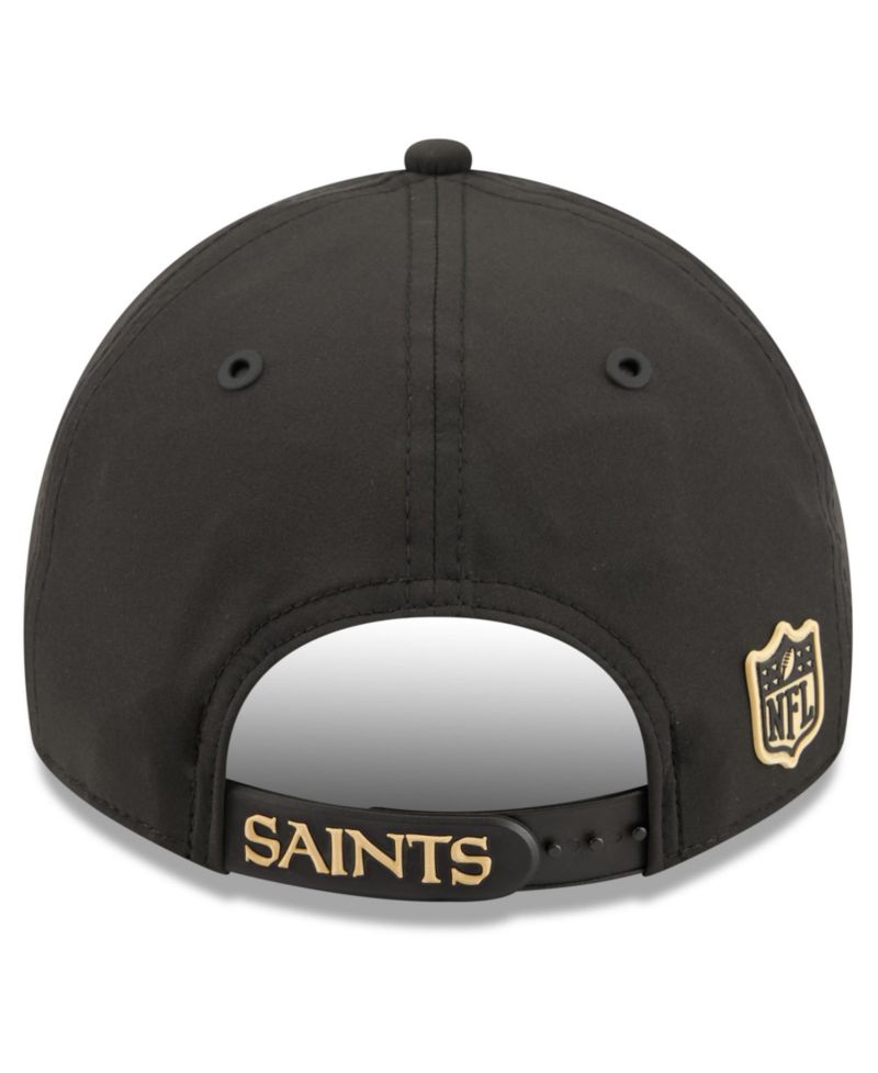 Men's Black New Orleans Saints 2026 Sideline Casual Classic Adjustable Hat