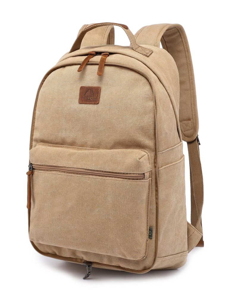 Trail and Tree Double Canvas Backpack Handbag