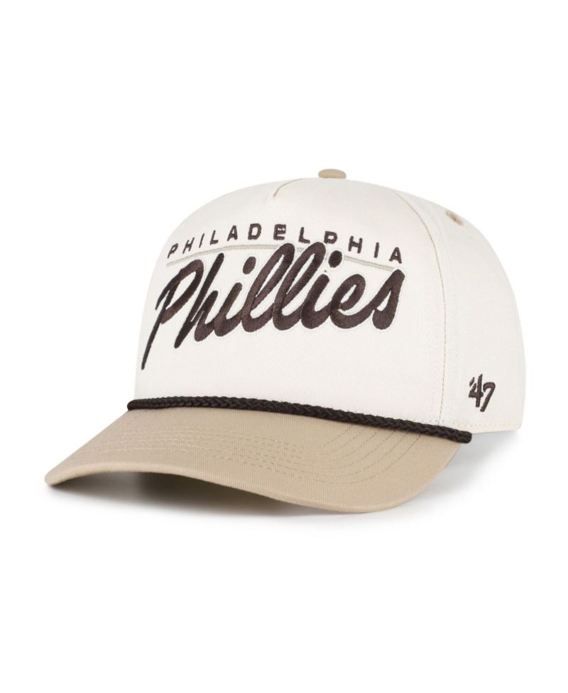 Men's Natural/Tan Philadelphia Phillies Neutral Terrain Hitch Rope Adjustable Hat