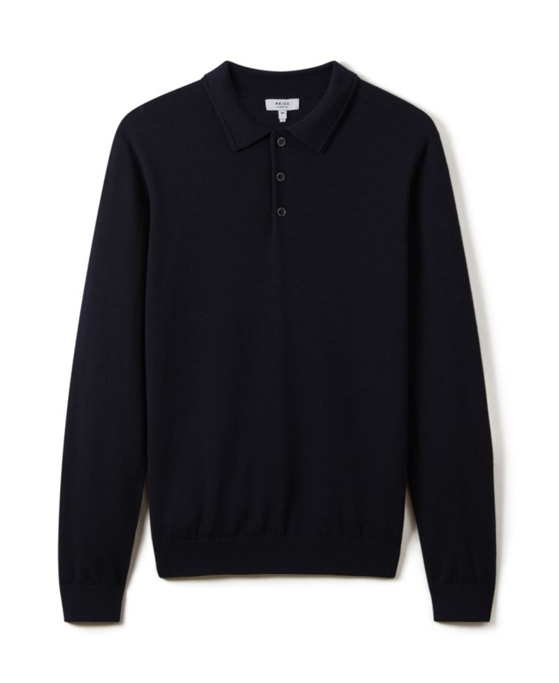Men's Trafford Merino Wool Polo Shirt