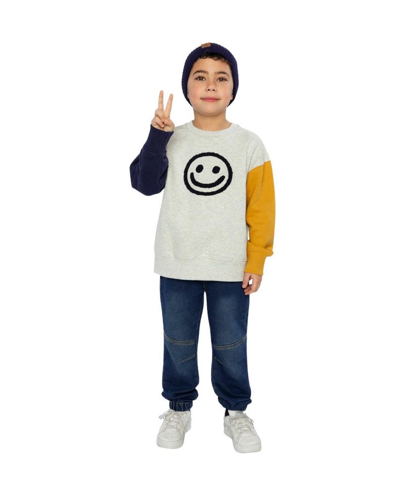 Little and Big Boy (6Y - 12Y) Fleece Sweatshirt
