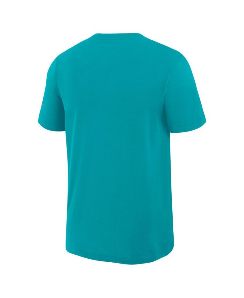 Men's Turbo green Miami Dolphins 2025 Rivalries Collection Slub Dri-FIT T-Shirt