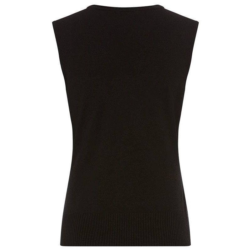 Women's Rib Knit Shell with Sequin Detail
