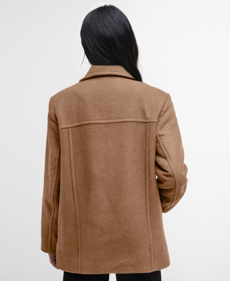 Women's Indie Double-Breasted Peacoat