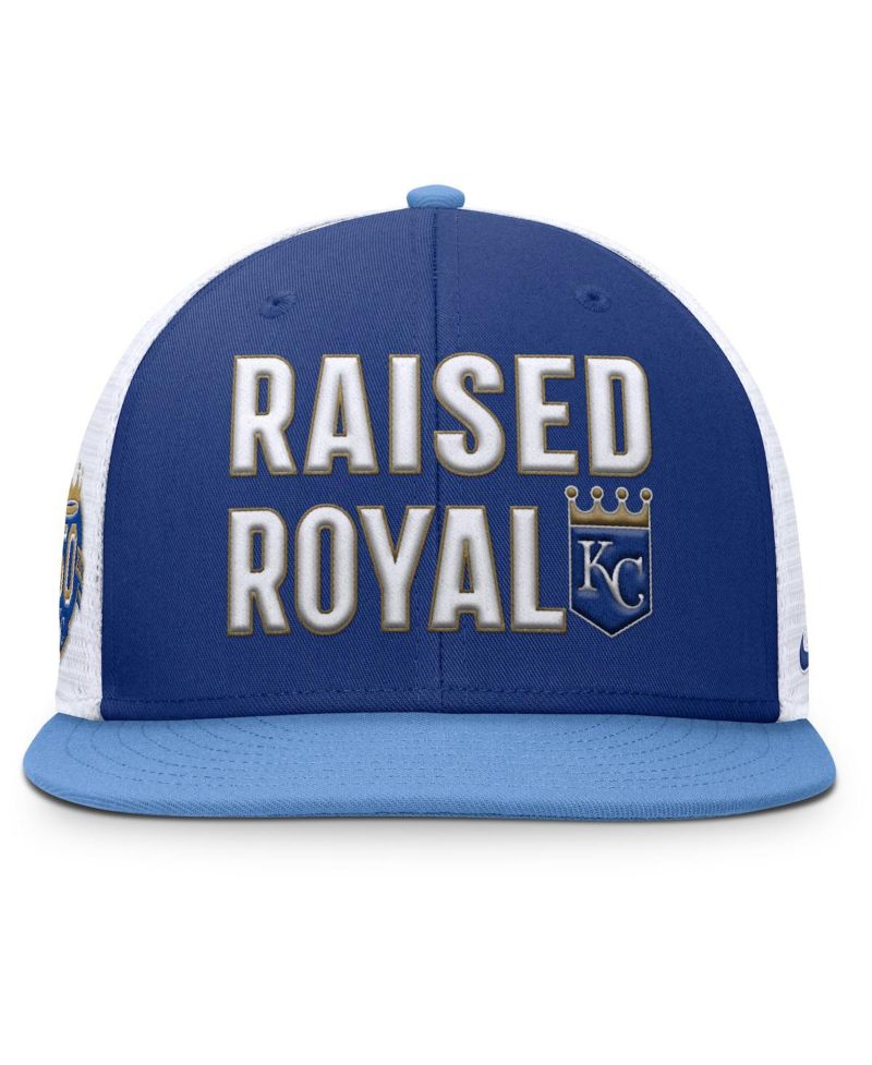 Men's Royal/Light Blue Kansas City Royals Pro Performance Trucker Snapback Hat