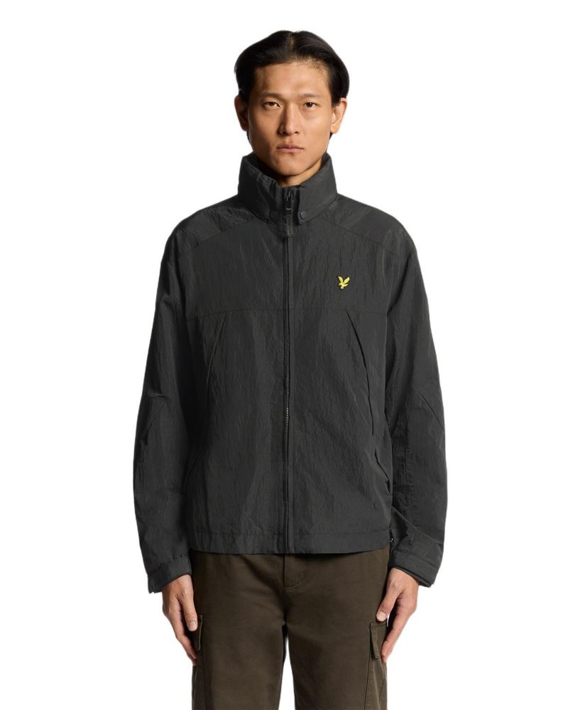 Men's Long Sleeve Fold Away Hood Jacket