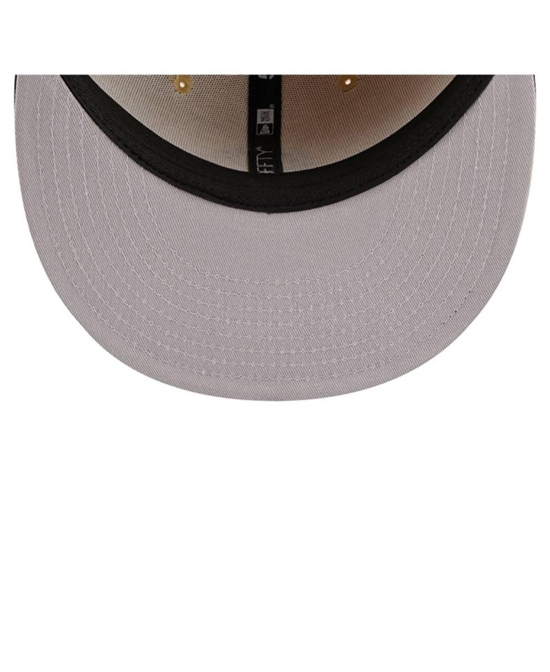 Men's Light Beige Chicago Cubs Two-Tone Embroidered Visor 59FIFTY Fitted Hat