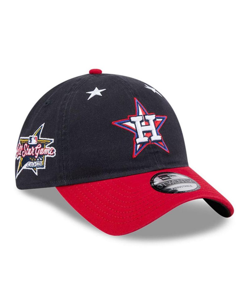 Men's Navy/Red Houston Astros 2025 MLB All-Star Game Workout 9TWENTY Adjustable Hat