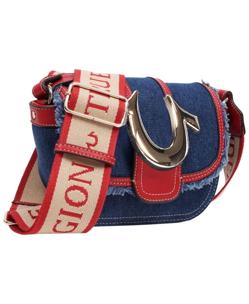 Women's Asher Frayed Edge Mini Flap Crossbody