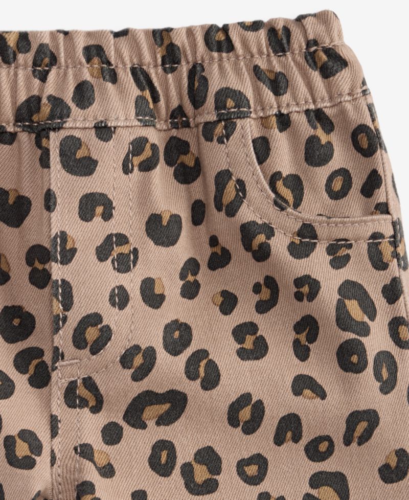 Baby Girls' Mix & Match Leopard-Print Jeans