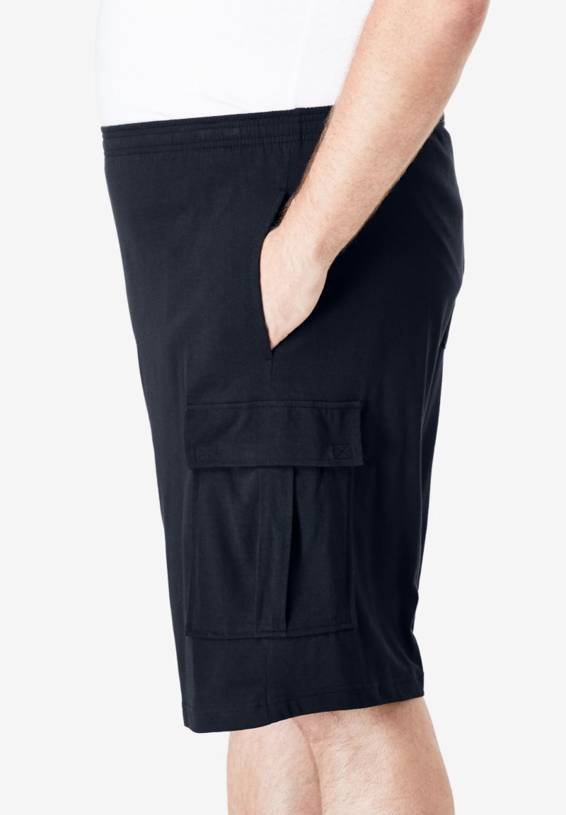 Men's Lightweight Jersey Cargo Shorts
