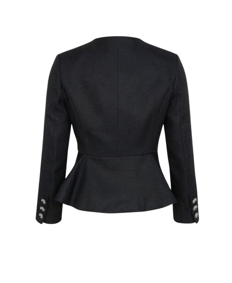Women's Textured Peplum Blazer