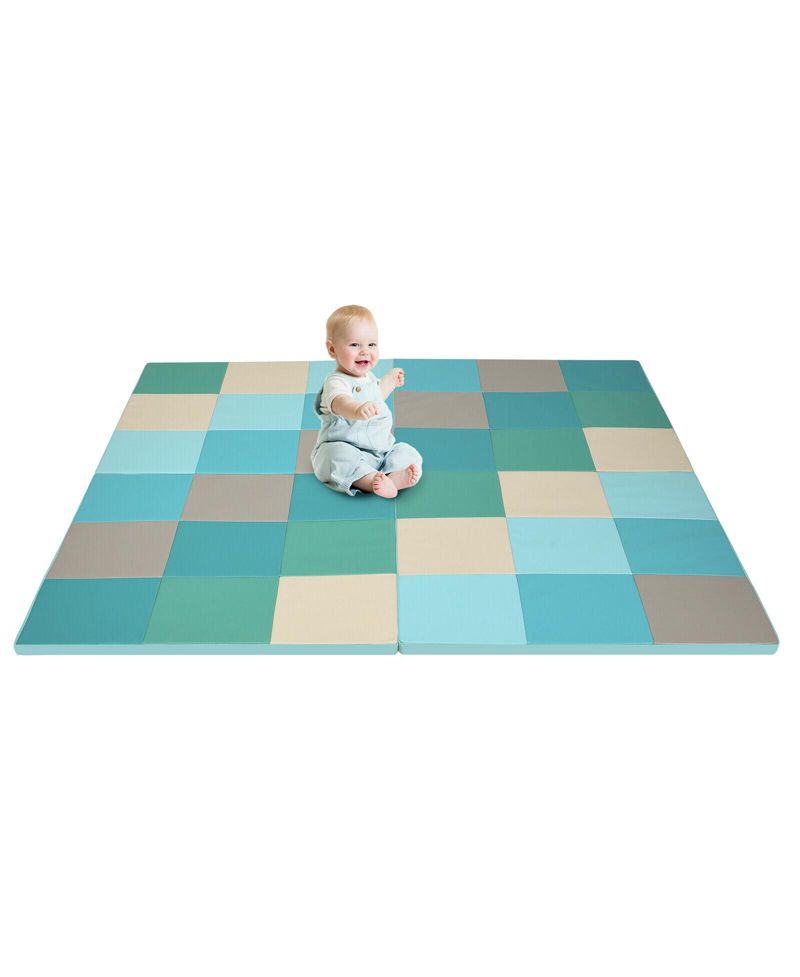 Baby Foldable Foam Playmat, 58" x 58"