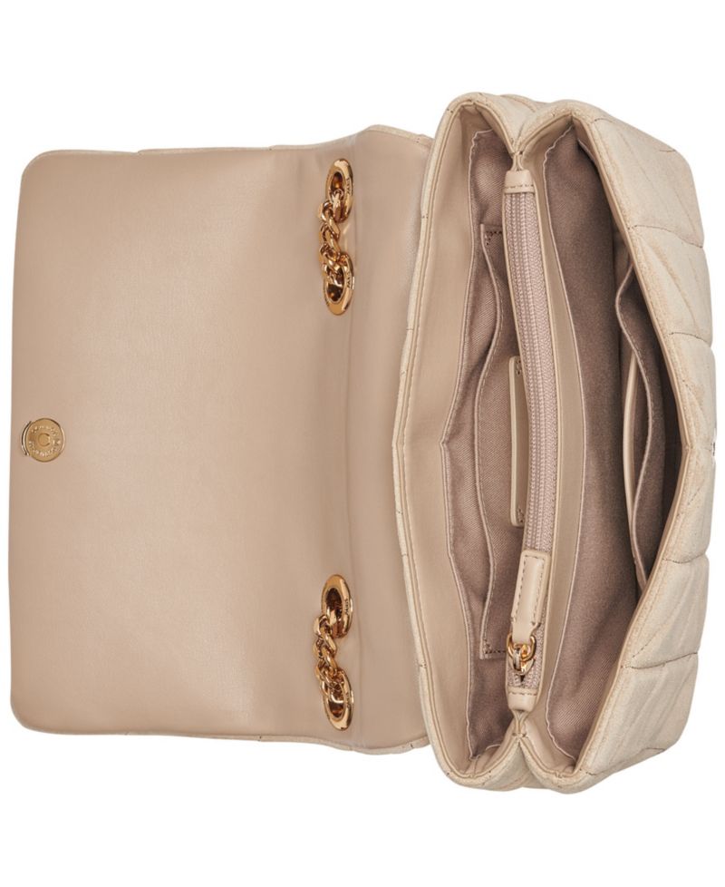 Lafayette Medium Suede Shoulder Handbag