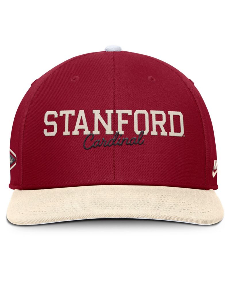 Men's Cardinal/Cream Stanford Cardinal Pro Legacy Script snapback Hat