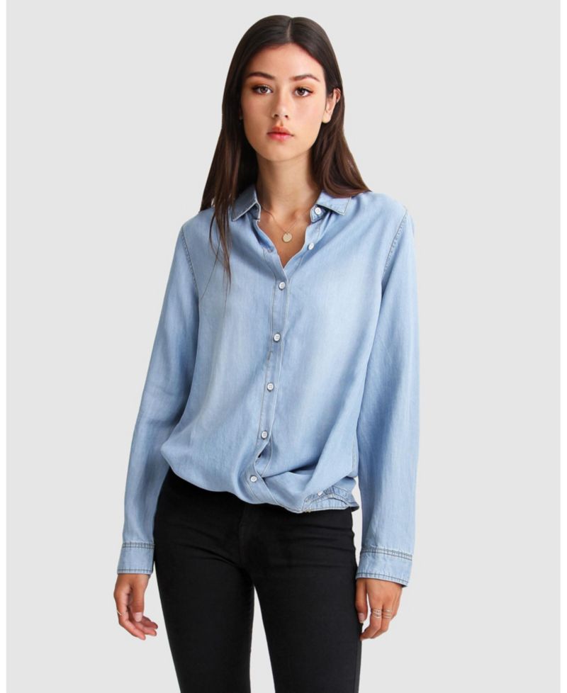 Women's Keep Me Wild Denim Top