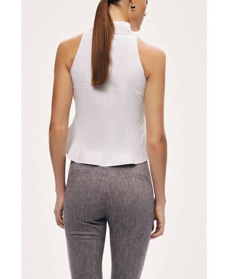 Women's Sleeveless Sculpted Shirt