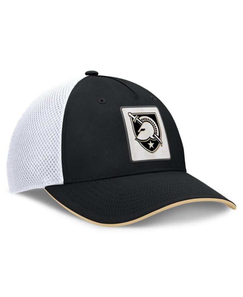 Men's Black Army Black Knights 5-Panel Matter Flex Hat